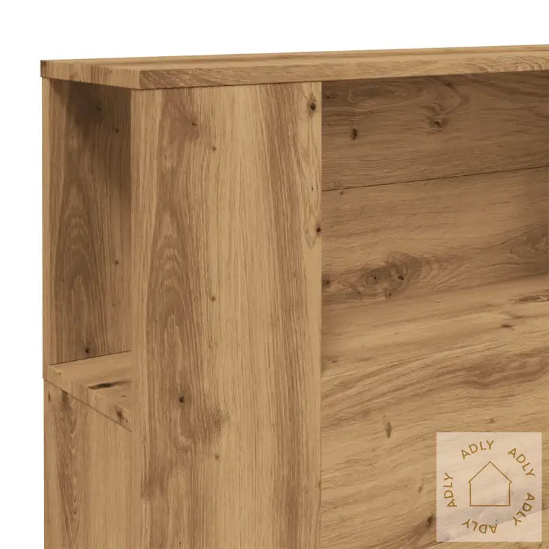 Hodegavl Med Hyller Artisan Eik 200X19X103,5 Cm Konstruert Tre