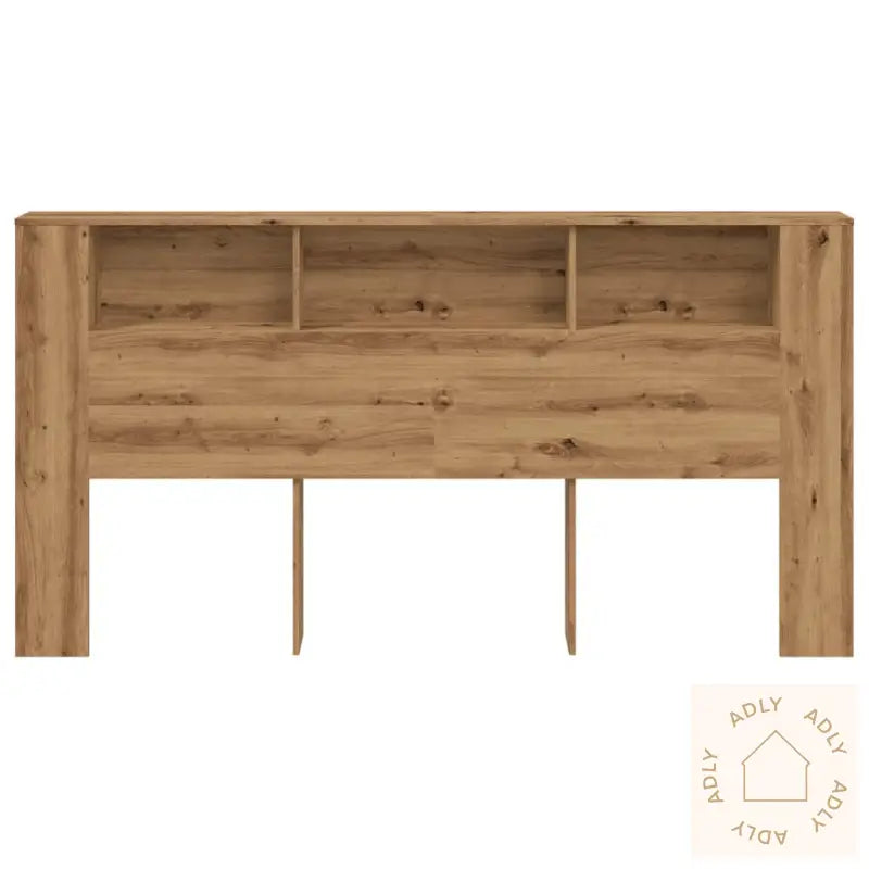 Hodegavl Med Hyller Artisan Eik 200X19X103,5 Cm Konstruert Tre