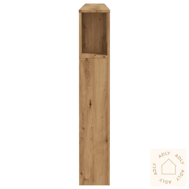 Hodegavl Med Hyller Artisan Eik 200X19X103,5 Cm Konstruert Tre