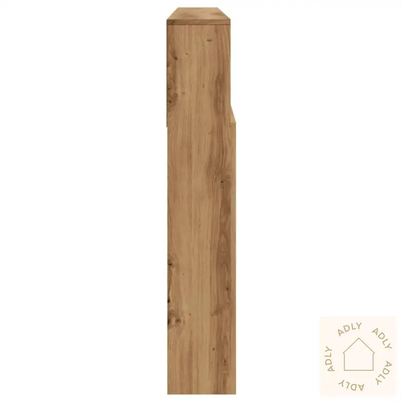 Hodegavl Med Hyller Artisan Eik 200X19X103,5 Cm Konstruert Tre