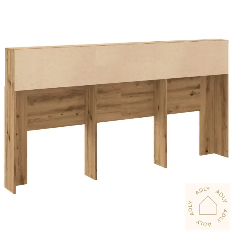 Hodegavl Med Hyller Artisan Eik 200X19X103,5 Cm Konstruert Tre