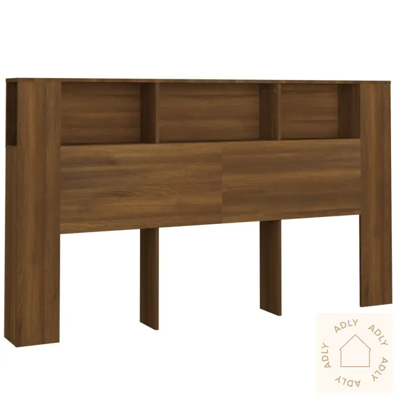 Sengegavlskap Brun Eik 180X18,5X104,5 Cm