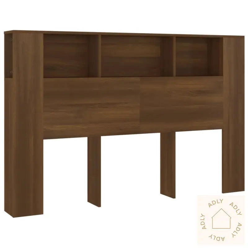 Sengegavlskap Brun Eik 160X18,5X104,5 Cm