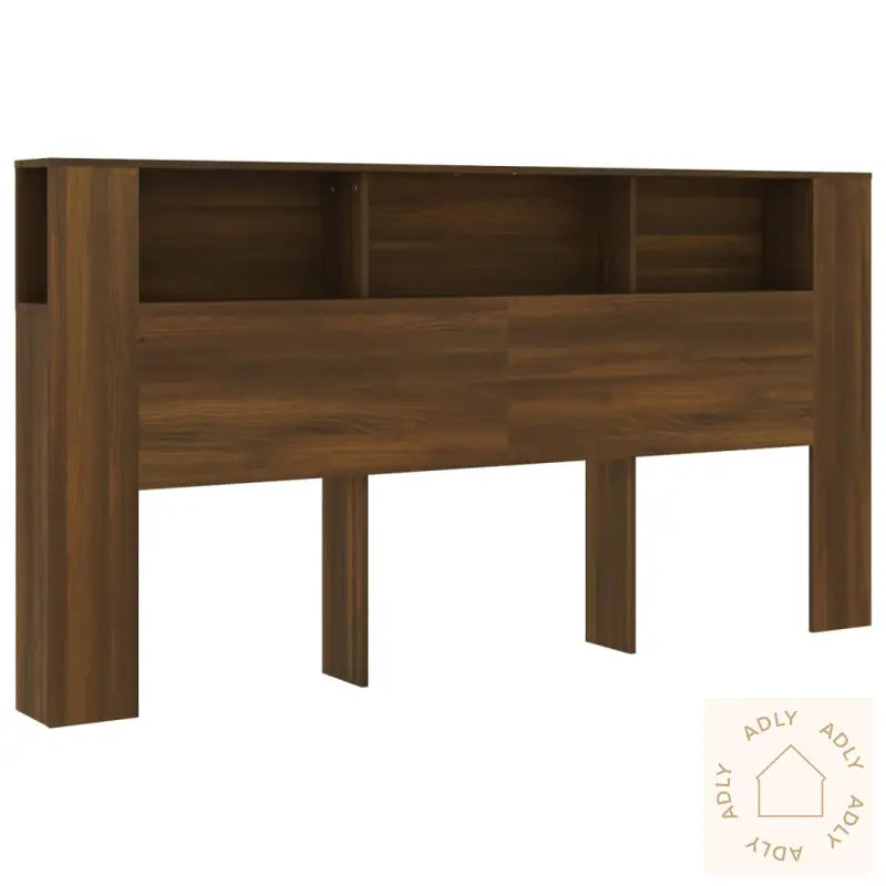 Sengegavlskap Brun Eik 200X18,5X104,5 Cm