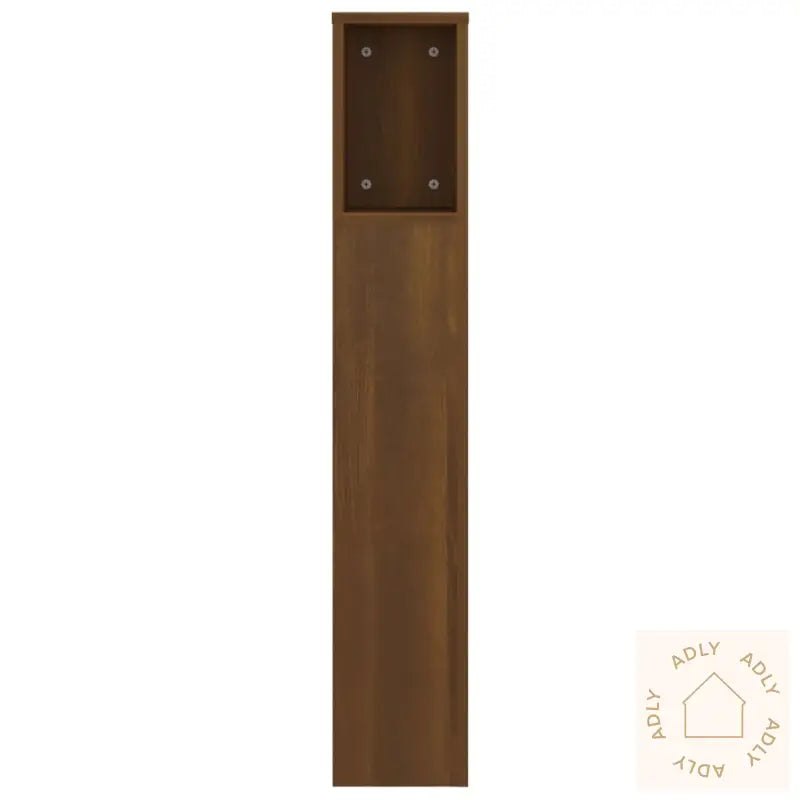 Sengegavlskap Brun Eik 140X18,5X104,5 Cm