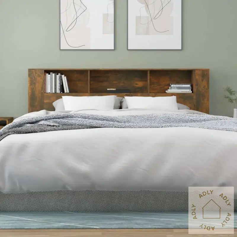 Sengegavlskap Røkt Eik 200X18,5X104,5 Cm