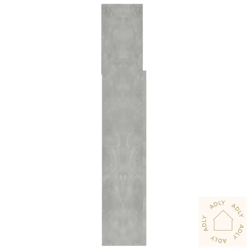 Sengegavlskap Betonggrå 100X19X103,5 Cm