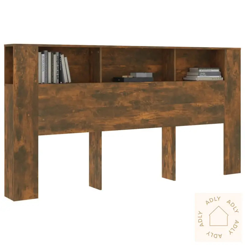 Sengegavlskap Røkt Eik 200X18,5X104,5 Cm