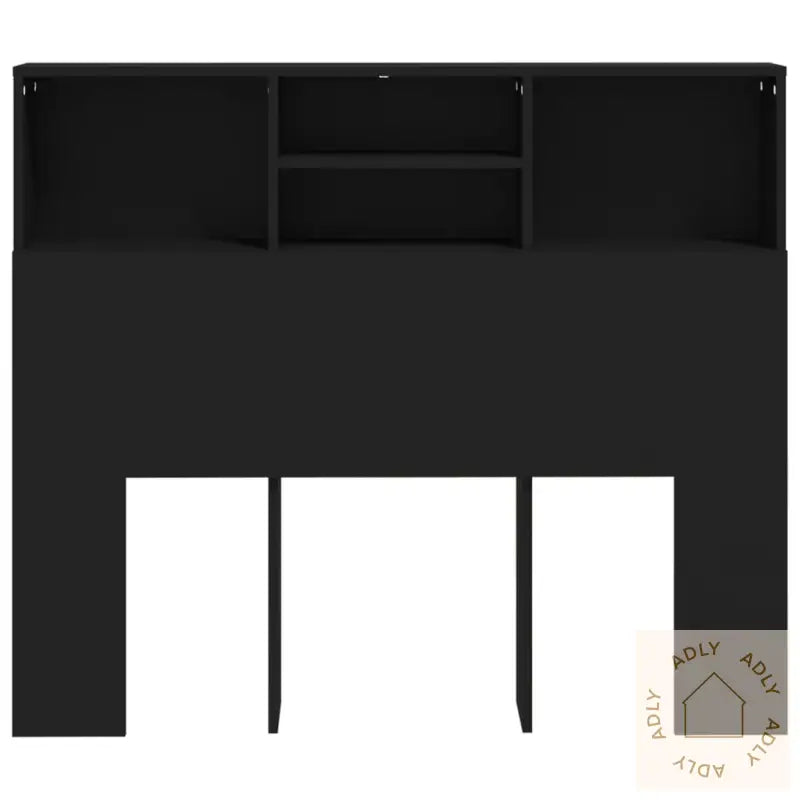 Sengegavlskap Svart 120X19X103,5 Cm