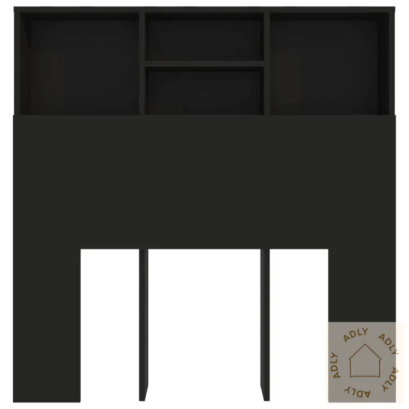 Sengegavlskap Svart 100X19X103,5 Cm
