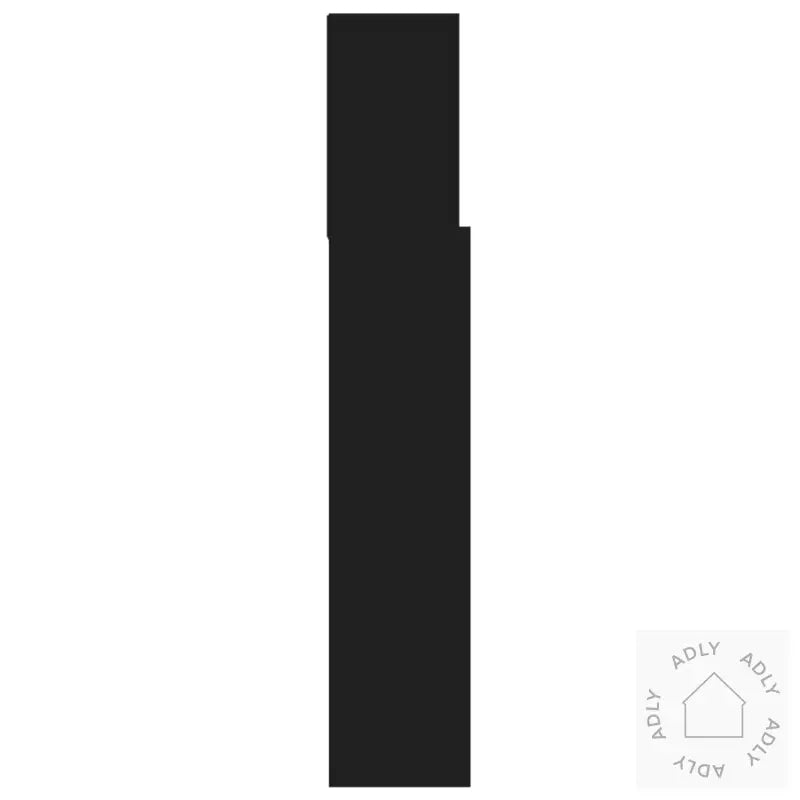 Sengegavlskap Svart 100X19X103,5 Cm