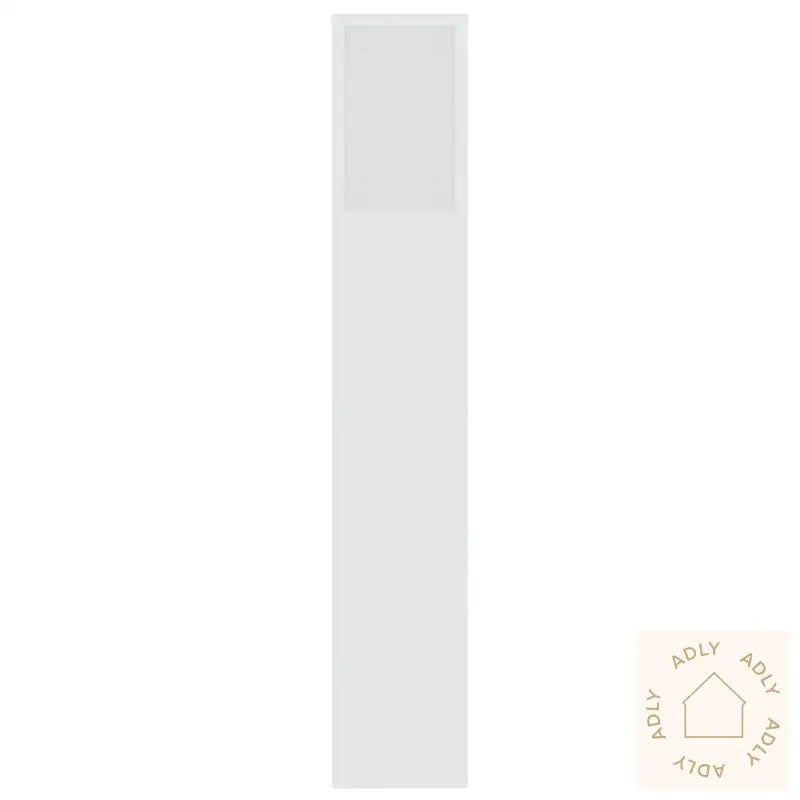 Sengegavlskap Hvit 200X18,5X104,5 Cm