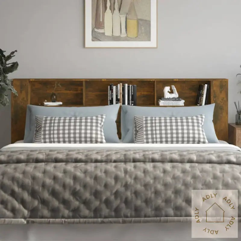 Sengegavlskap Røkt Eik 220X18,5X104,5 Cm