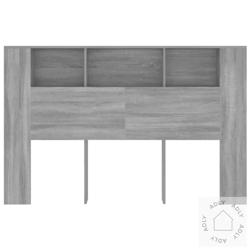 Sengegavlskap Grå Sonoma 160X18,5X104,5 Cm