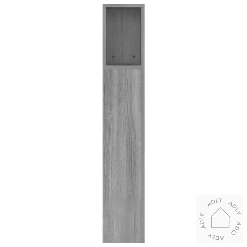 Sengegavlskap Grå Sonoma 160X18,5X104,5 Cm