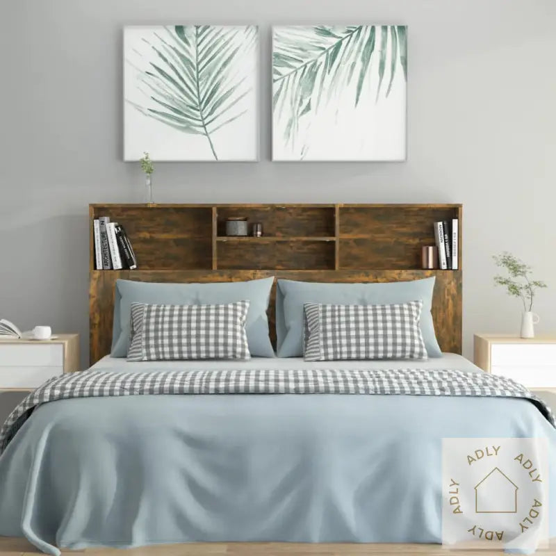 Sengegavlskap Røkt Eik 160X19X103,5 Cm