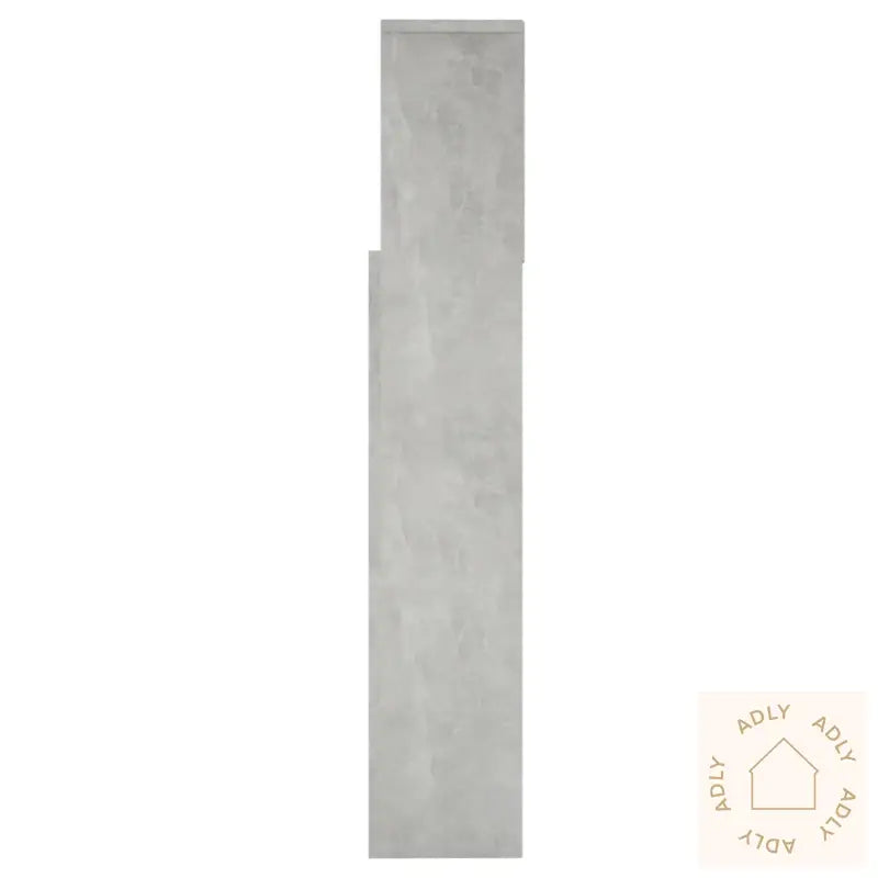 Sengegavlskap Betonggrå 160X19X103,5 Cm