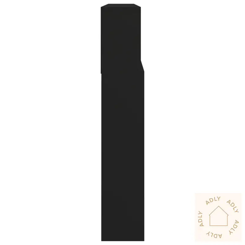 Sengegavlskap Svart 220X19X103,5 Cm
