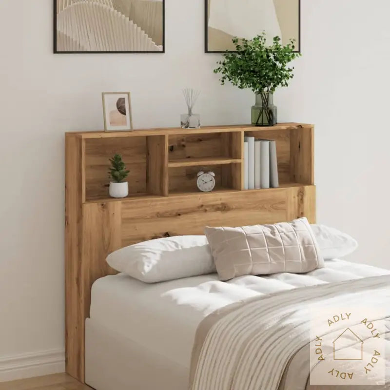 Hodegavl Med Hyller Artisan Tre 120X19X103,5 Cm Konstruert Tre
