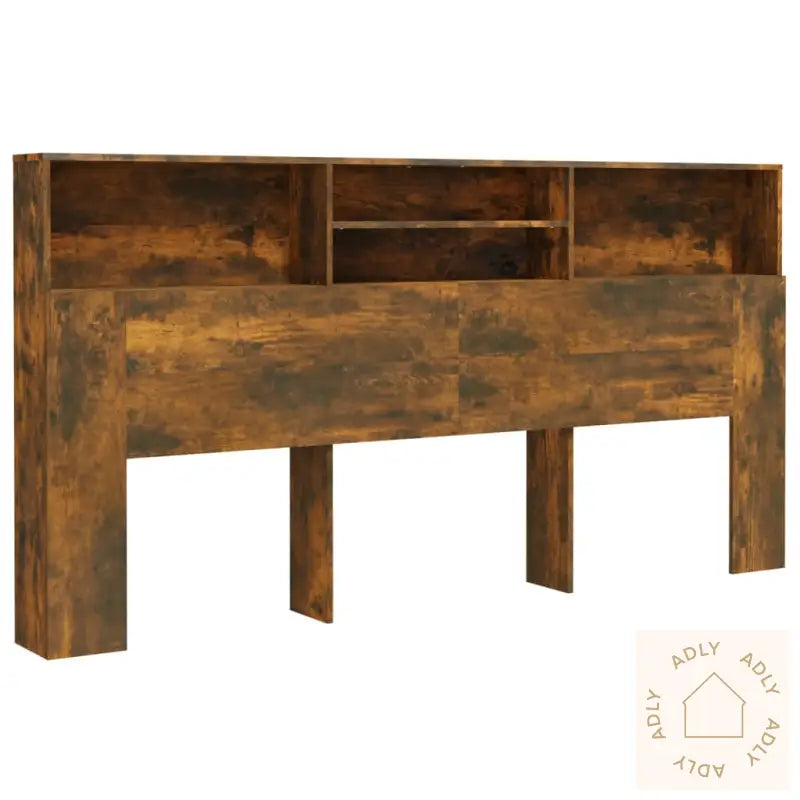 Sengegavlskap Røkt Eik 200X19X103,5 Cm
