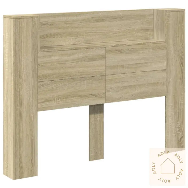 Hodegavl Skap Med Led Sonoma Eik 140X16,5X103,5 Cm