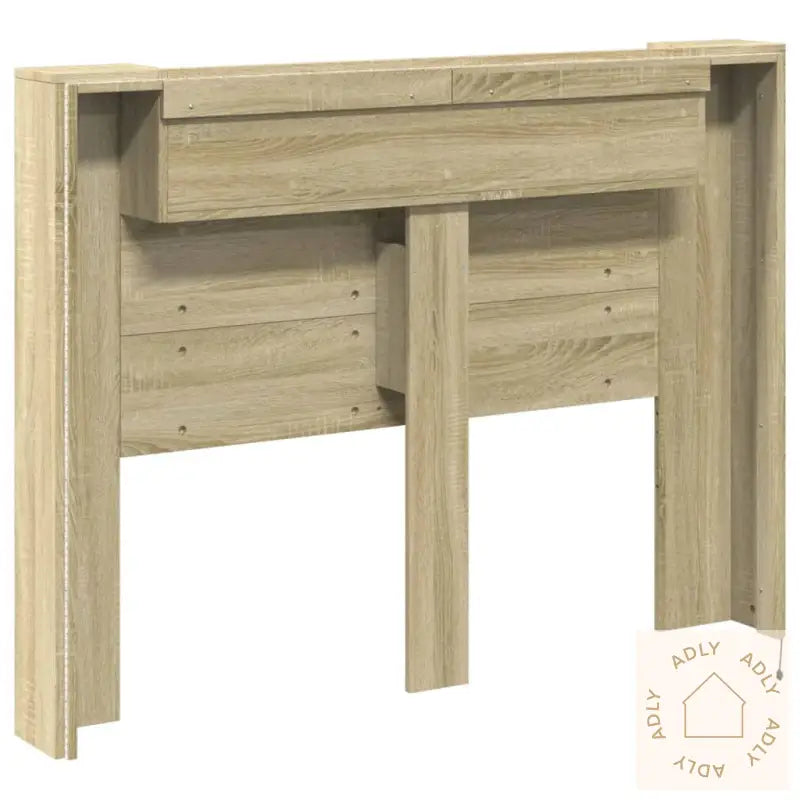 Hodegavl Skap Med Led Sonoma Eik 140X16,5X103,5 Cm