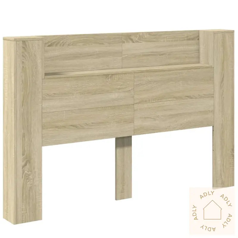 Hodegavl Skap Med Led Sonoma Eik 160X16,5X103,5 Cm