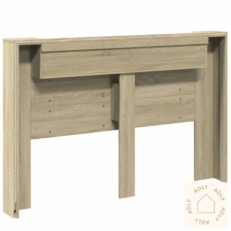 Hodegavl Skap Med Led Sonoma Eik 160X16,5X103,5 Cm