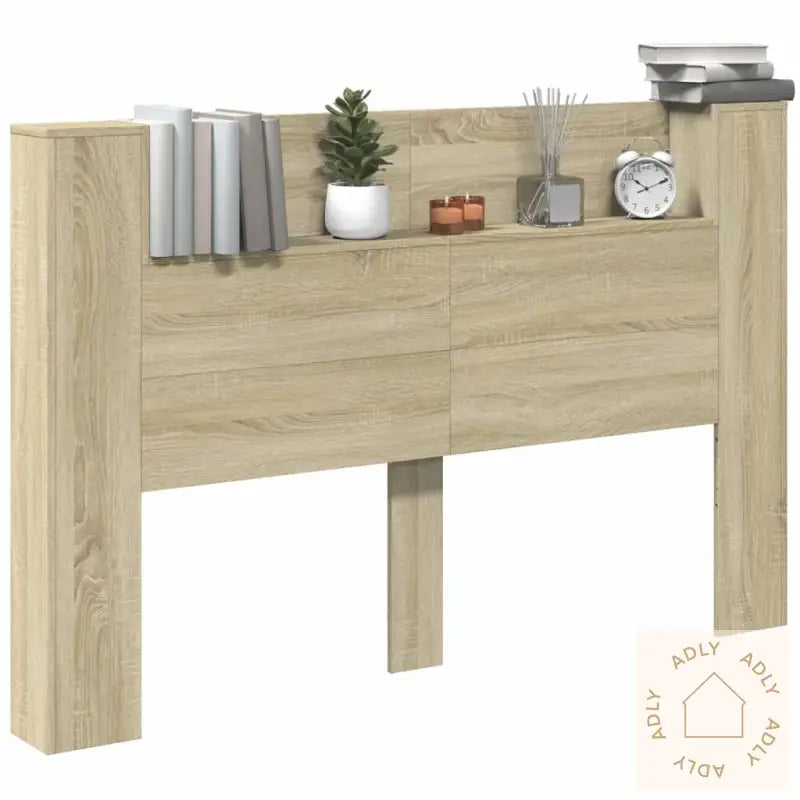 Hodegavl Skap Med Led Sonoma Eik 160X16,5X103,5 Cm