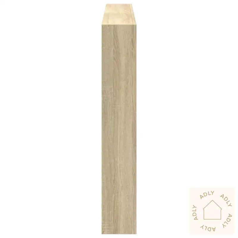 Hodegavl Skap Med Led Sonoma Eik 160X17X102 Cm