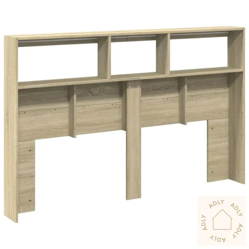 Hodegavl Skap Med Led Sonoma Eik 160X17X102 Cm