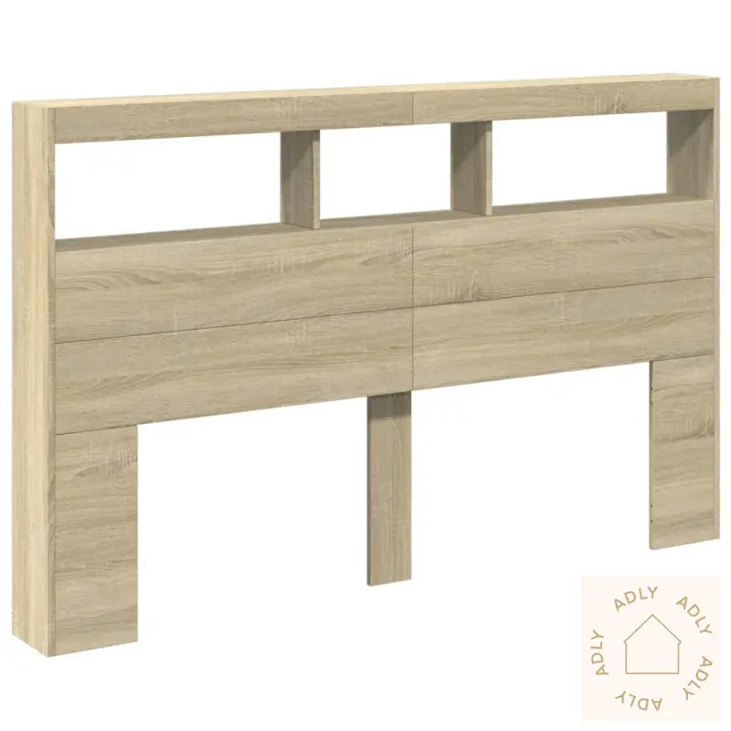 Hodegavl Skap Med Led Sonoma Eik 160X17X102 Cm