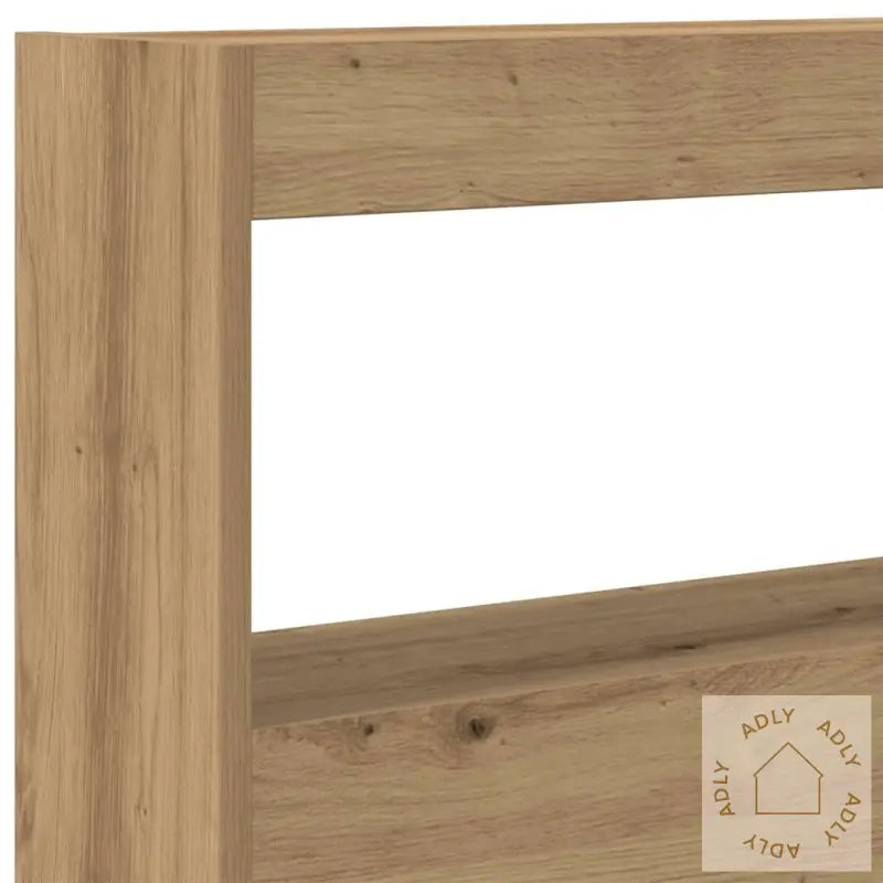 Hodegavl Skap Med Led Artisan Eik 180X17X102 Cm