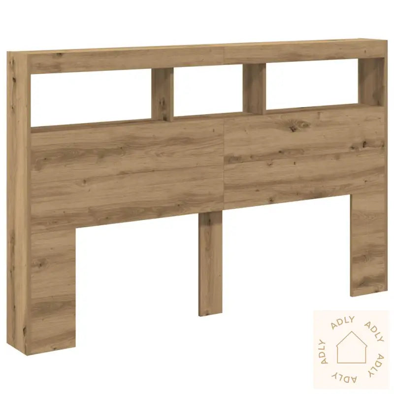Hodegavl Skap Med Led Artisan Eik 160X17X102 Cm
