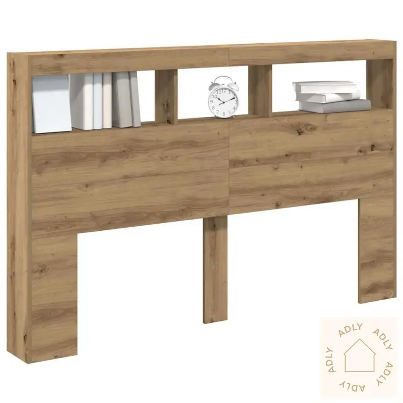 Hodegavl Skap Med Led Artisan Eik 160X17X102 Cm