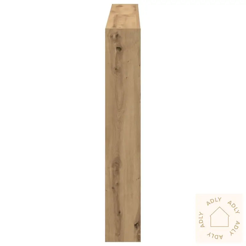 Hodegavl Skap Med Led Artisan Eik 160X17X102 Cm