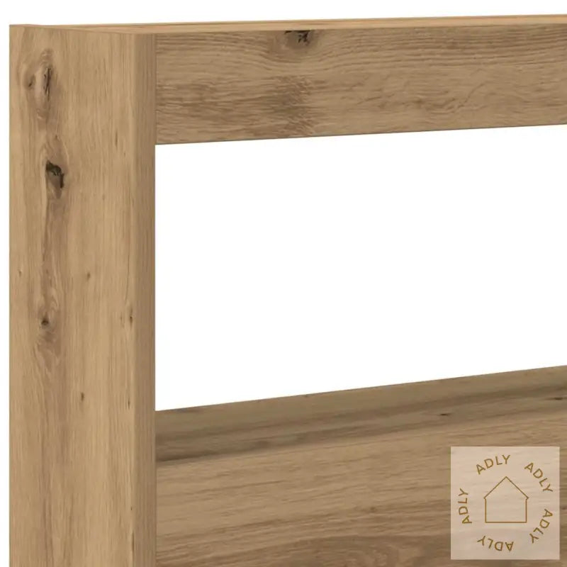 Hodegavl Skap Med Led Artisan Eik 160X17X102 Cm