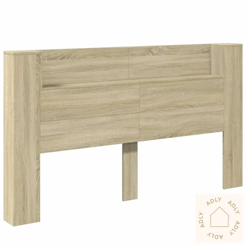 Hodegavl Skap Med Led Sonoma Eik 180X16,5X103,5 Cm