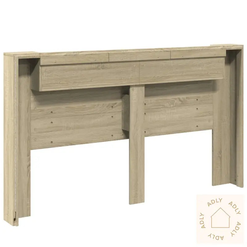 Hodegavl Skap Med Led Sonoma Eik 180X16,5X103,5 Cm