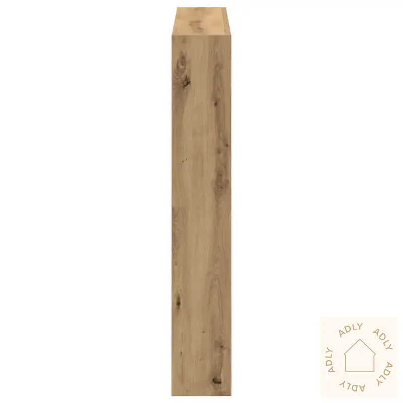 Hodegavl Skap Med Led Artisan Eik 100X17X102 Cm