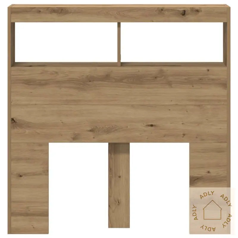 Hodegavl Skap Med Led Artisan Eik 100X17X102 Cm