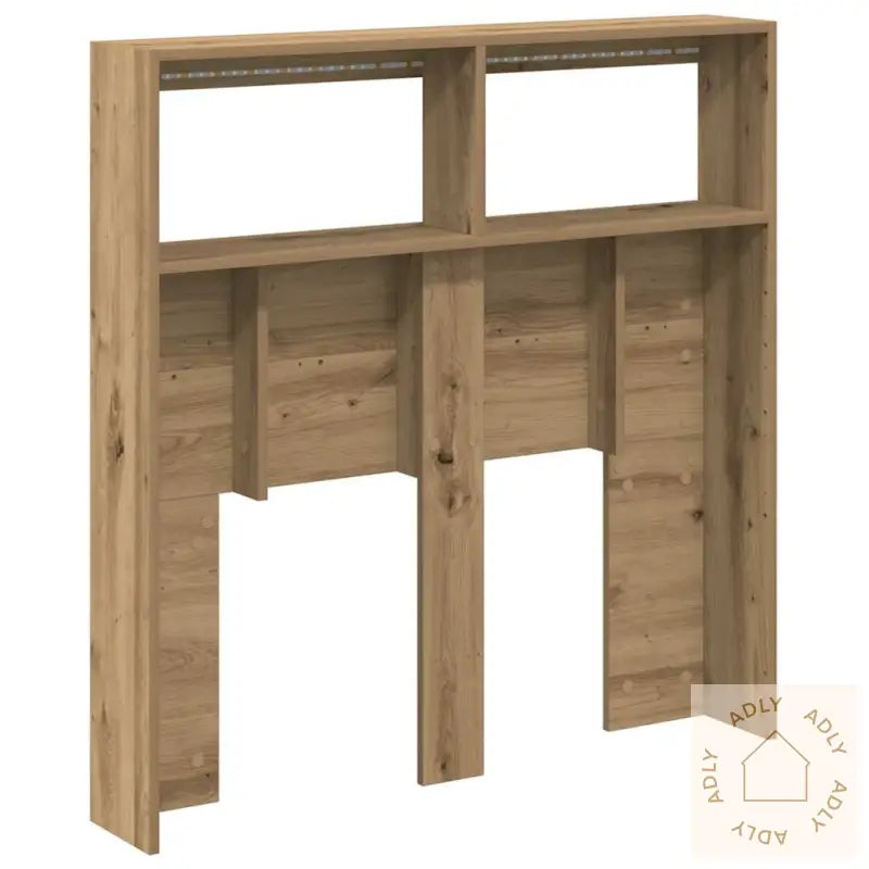Hodegavl Skap Med Led Artisan Eik 100X17X102 Cm