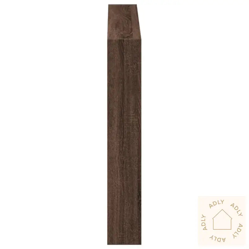 Hodegavl Skap Med Led Brun Eik 120X17X102 Cm