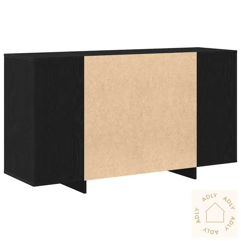 Svart Eik Serveringsskap Svart Eik Tre-Finer 135 X 41 X 75 Cm