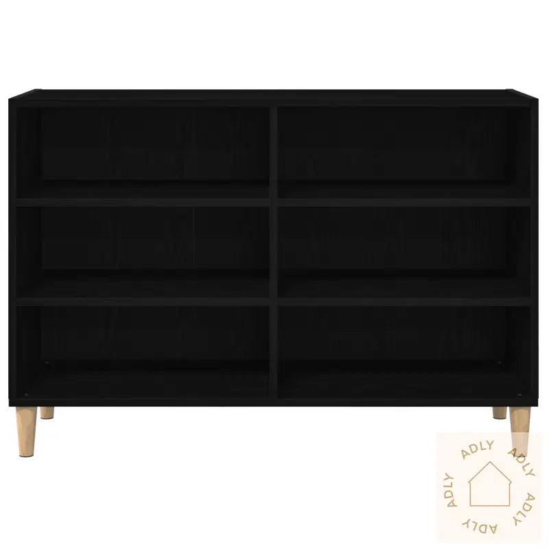 Sideboard I Svart Eik 103,5X35X70 Cm Laget Av Tre