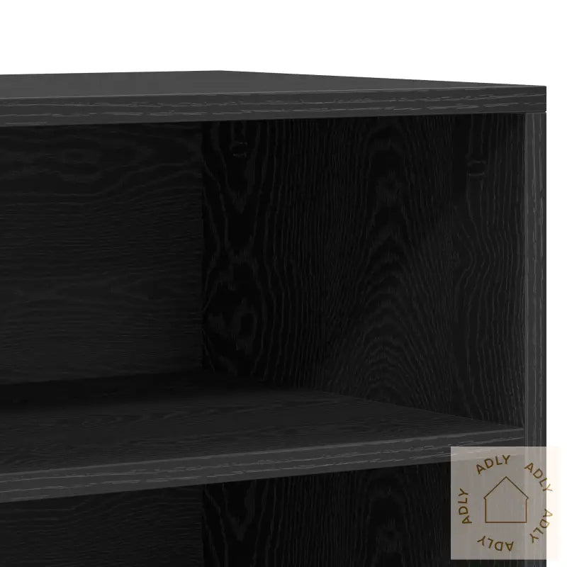 Sideboard I Svart Eik 57X35X70 Cm Laget Av Tre