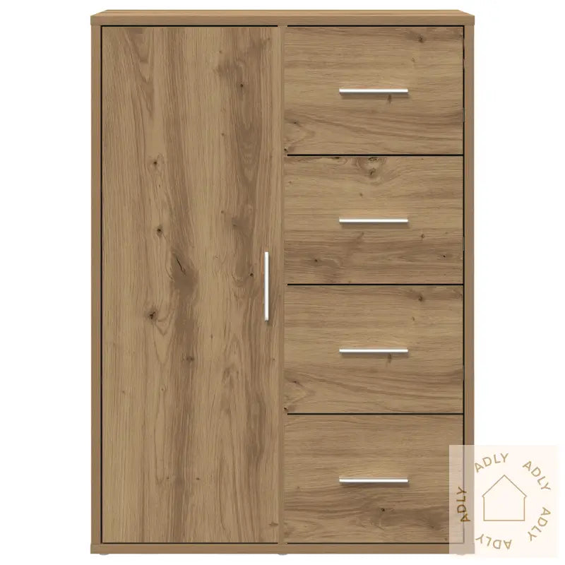 Sideboard Artisan Eik 60X31X84 Cm Konstruert Tre