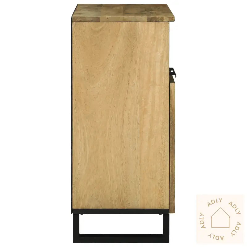 Sideboard 60X33.5X75 Cm Massivt Tre Mango