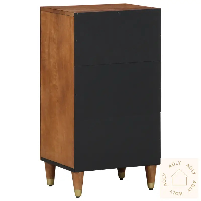 Sideboard 40X33X75 Cm Solid Tre Mango