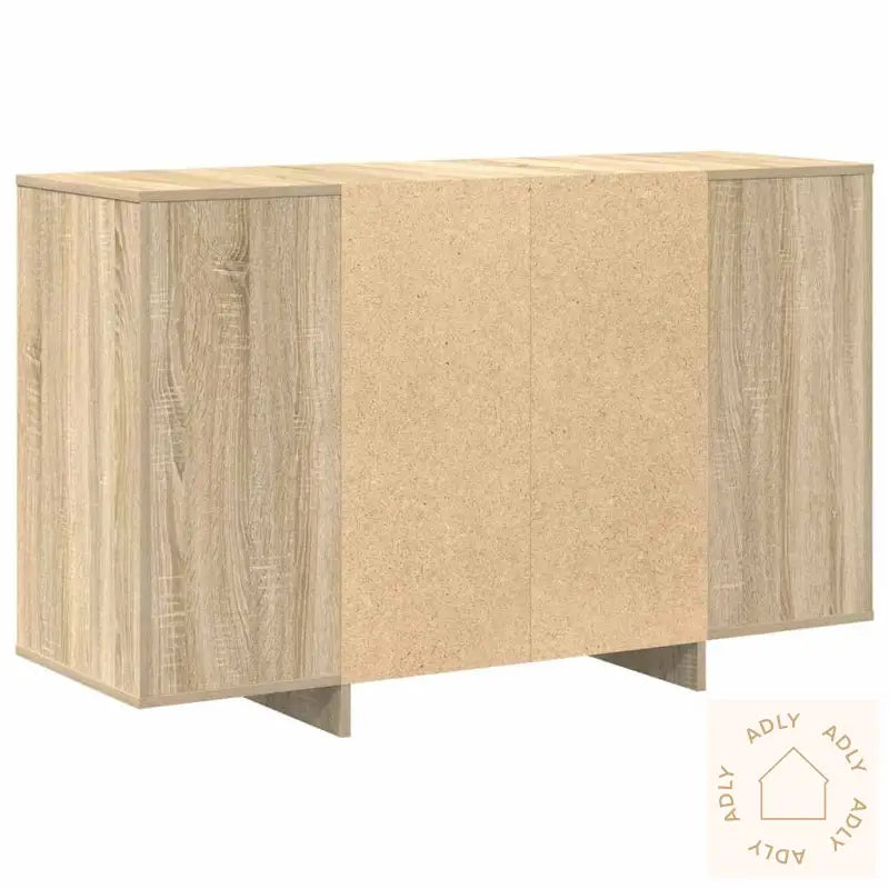 Sonoma Eik Sideboard Sonoma Eik Konstruert Tre 120 X 41 X 75 Cm